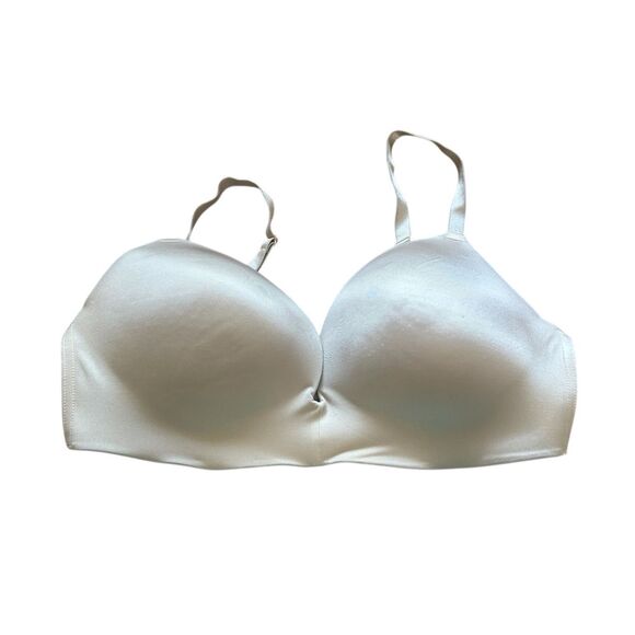 Auden Push Up Wireless‎ Bra Beige Comfort Everyday Lingerie size 36D - Picture 1 of 6